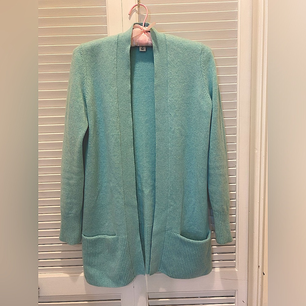 LL Bean Cashmere Cardigan XS